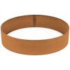 Záhradný obrubník G21 90 x 20 cm, kruhový, Corten