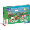Puzzle pre deti Clementoni 24 MAXI dielikov Prasátko Peppa: Piknik s priateľmi