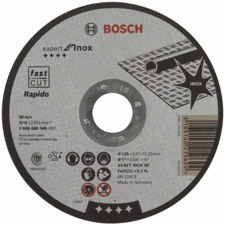 BOSCH Expert for Inox Rapido 2608600549