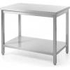 Hendi Pracovný stôl s policou Kitchen Line - 1200x600x850 mm | Hendi 811528
