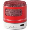 Verk 06198 LED Mini Bluetooth reproduktor, 3 W, červená