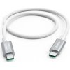 Hama USB-C 3.2 Gen2 kábel, 1,5 m, 10 Gb/s, 240 W, biely 201724
