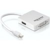 Delock adaptér DisplayPort mini (samec) na Displayport / HDMI / DVI 29 pin