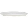 Chic Antique Porcelánový servírovací oválny podnos s čipkou Provence lace - 24 x 13 cm - Chic Antique Porcelánový tanier Provence White Oval