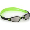 Plavecké okuliare Aqua Sphere Ninja čierno-zelené/zrkadlové šošovky