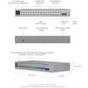 Ubiquiti UniFi switch Gen2 USW-PRO-MAX-16-POE Layer3 12x 1Gbps 4x 2,5Gbps + 2x SFP+ POE++ (180W)