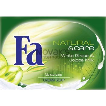 Fa Natural & Care White Grape & Jojoba Milk toaletné mydlo 100 g