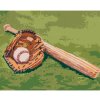 Diamondi Diamantové maľovanie - BASEBALL Rámovanie: bez rámu a bez vypnutia plátna, Rozmer: 40x50 cm
