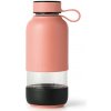 Fľaša na vodu BOTTLE TO GO 600 ml, koral, Lékué