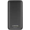 Canyon PB-30, 30 000 mAh, Powerbanka, 22,5 W, čierna CNE-CPB301B