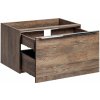 COMAD - Skrinka pod umývadlo 80cm 2 zásuvky SANTA FE OAK 5907611652435