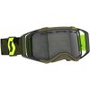 SCOTT okuliare PROSPECT ENDURO LS kaki green/neon yellow/light sensitive grey