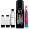 Výrobník sódy SodaStream Terra čierny + 3 fľaše + bombička s CO2
