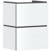 Hansgrohe Xilesa E Umývadlová skrinka, 62x48x38 cm, 2 zásuvky, matná biela 54248700-HG