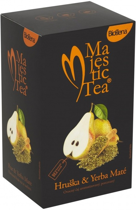 Biogena Majestic Tea Hruška&Yerba Maté 20 x 2,5 g