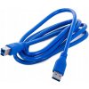 Verk Kabel USB 3.0 A-B, 9pin, 1,5m, 13077