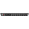 LANBERG power distribution unit PDU 19 1U 16A 2x C19 8x IEC C13 sockets 2m black C20