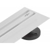 Mexen Flat 360° Slim odtokový žľab otočný 70 cm, biela- 1241070