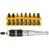 Sada nástavcov 10-dielna EXTREME s držiakom naklápacím DEWALT DT70578T