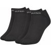 CALVIN KLEIN - 2PACK gripper leanne čierne členkové dámske ponožky-UNI