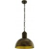| Eglo 79442 - Luster na reťazi GOLDING 1xE27/60W/230V patina | 79442
