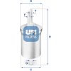 UFI Palivový filter 31.840.00