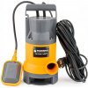POWERMAT Kalové čerpadlo s plavákom do studne a septiku 1600W PM-PDW-1600PT žltá