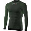SIX2 Cyklistické tričko s dlhým rukávom - TS2 - zelená S