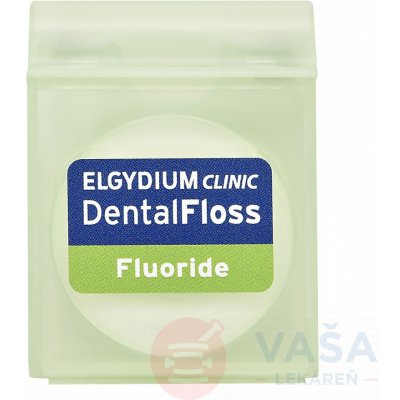 Elgydium Clinic DentoFil Voskovaná dentálna niť s fluoridom 35 m zubná niť