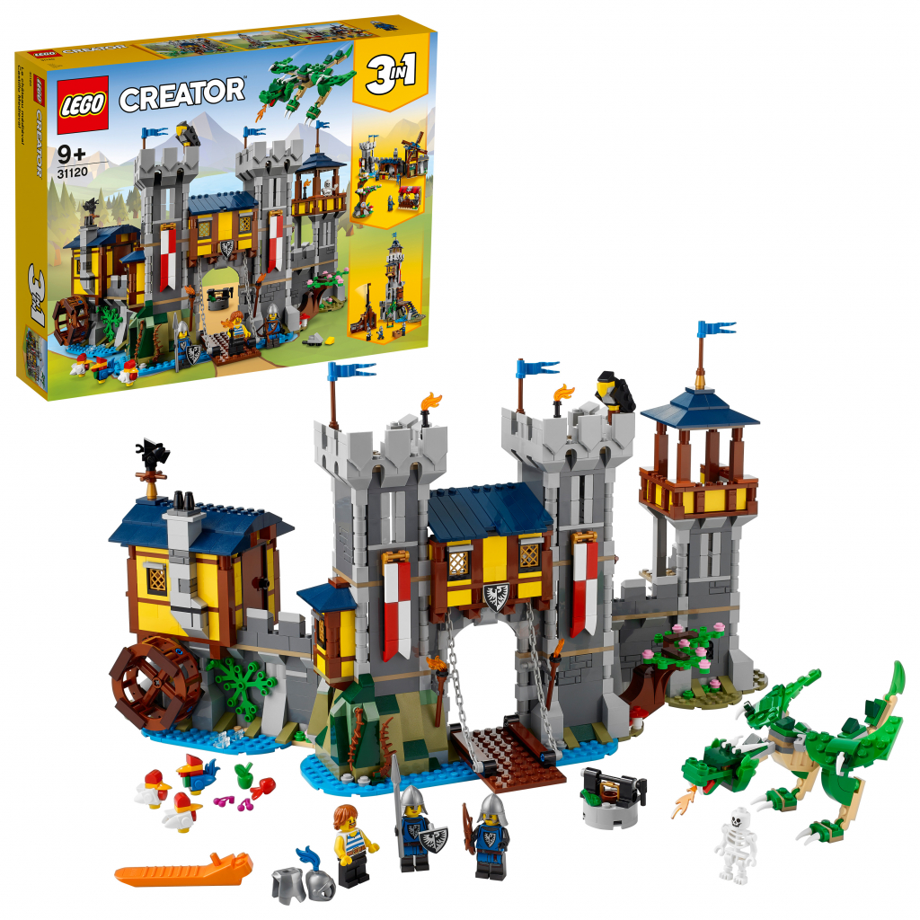 LEGO® Creator 31120 Stredoveký hrad od 108,29 € - Heureka.sk