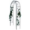 Pergola kovová oblúk 130x39x260 cm 21020