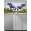 Aquael Glossy 80 akvarijný set sivý 125 l