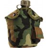 ROTHCO obal na poľnú fľašu 1 l so sumkou nylon WOODLAND