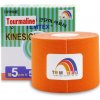 TEMTEX KINESIO TAPE TOURMALINE, ORANZOVA TEJPOVACIA PASKA 5CM X 5M