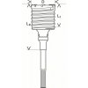 BOSCH Dutá vŕtacia korunka SDS-max-9 125 x 80 x 300 mm F00Y145201