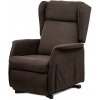 AUTRONIC TV relaxačné kreslo + elektrické polohovanie TV-1190 BR2