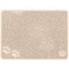 DOCHTMANN Protišmyková podložka pod misky obdĺžnik béžová 60×45 cm