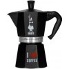 Bialetti Moka Express Love 6 šálok čierna