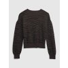 GAP Detský bavlnený sveter zebra Hnedá XL Hnedá Hnedá