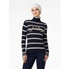 Sveter Goldbergh Mimi Long Sleeve Knit Sweater Breton Stripe Blue/Cream M