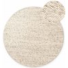 Béžový/v prírodnej farbe ručne tkaný vlnený okrúhly koberec ø 160 cm Lyon Beans – Elle Decoration