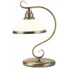 Stolná lampa Rabalux Eliset, sivá, 60 W