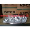 VW TOUAREG 11/02-12/06 predné svetlo H7+H9 Lavé / DEPO /