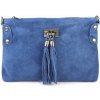 Talianska kožená kabelka 812 jeans