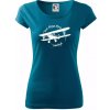 Still Plays With Planes - Dámske tričko Pure - XL ( Petrolejová )