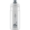Fľaša ELITE Jet Green 550 ml číra/sivá