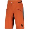 Scott TRAIL VERTIC PRO W/PAD Pánske šortky, oranžová, XL