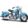 Maisto Harley Davidson 74FL Hydra Glide (1953) Blue 1:18