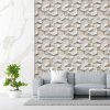 3D geometrická tapeta do obývačky alebo kancelárie Material: Easy Dot - fólia matná
