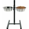 Zolux Miska nerez stojan nastavitelný + 2 misky pes 1,5 L